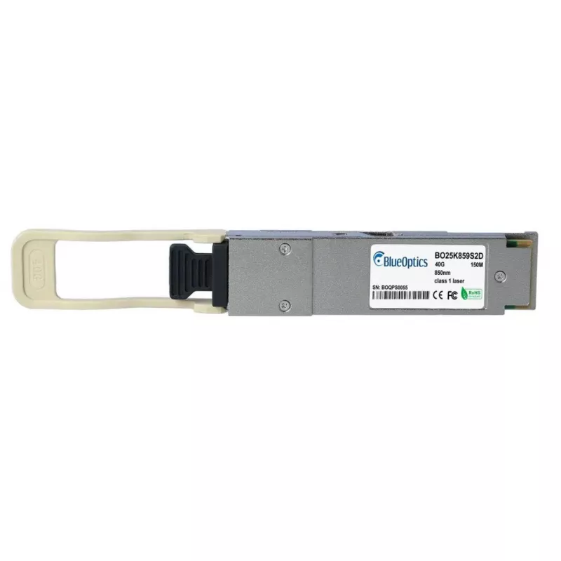Skaidulinės optikos siųstuvo-imtuvo modulis BlueOptics BO28L859S1DIN 100000 Mbit/s QSFP28