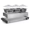 Bufetinis šildytuvas Tristar BP-6283 200W 4,2L nerūdijantis plienas