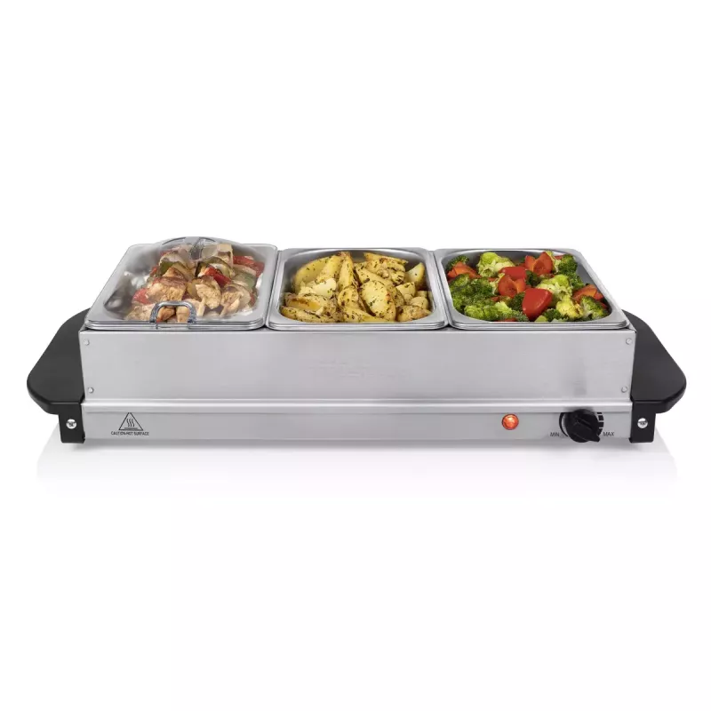 Bufetinis šildytuvas Tristar BP-6283 200W 4,2L nerūdijantis plienas