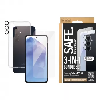Apsaugos rinkinys PanzerGlass Samsung Galaxy A55 5G Atsparus įbrėžimams ir smūgiams