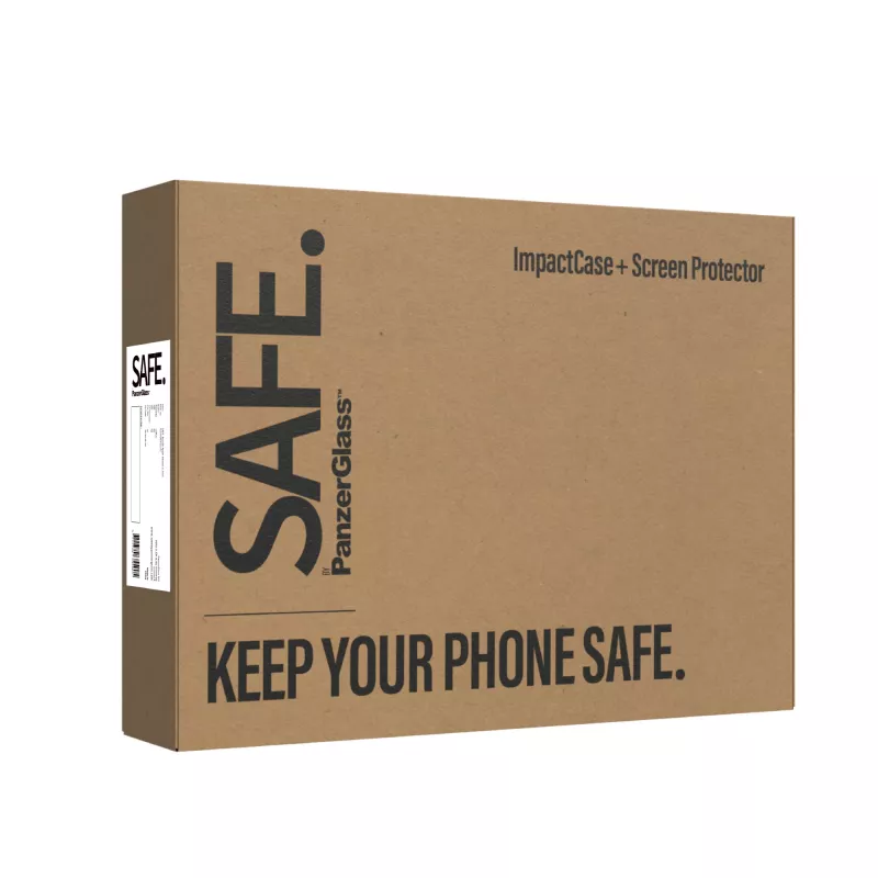 PanzerGlass SAFE. by 2-in-1 Pack iPhone 12 mini Scratch Shock Resistant