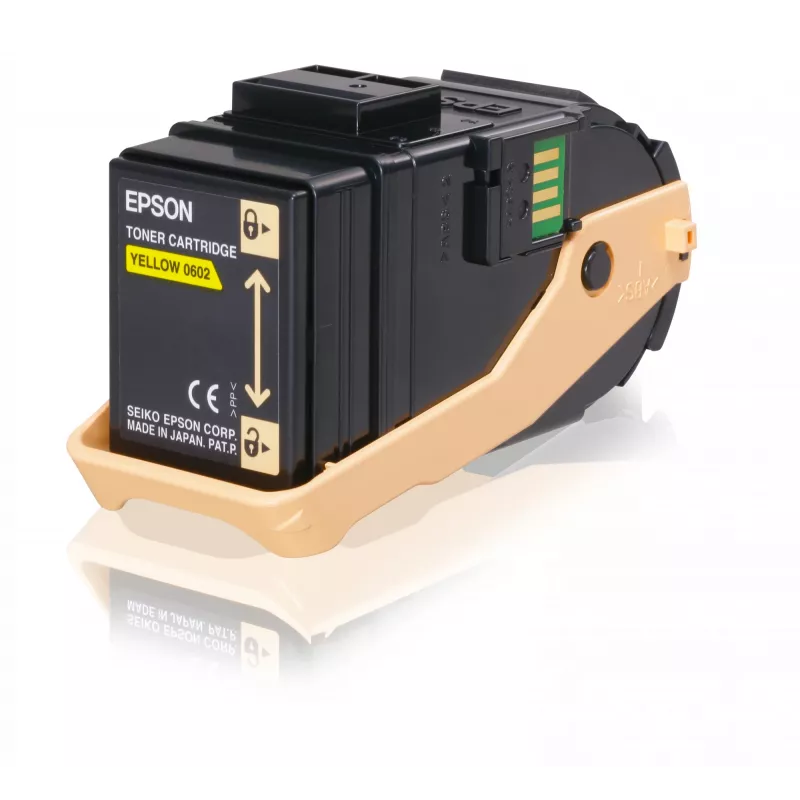 Epson geltonas dažų kasetė, 7,5k, 7500 puslapių, geltona, 1 vnt.