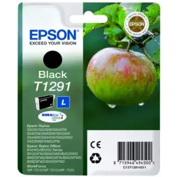 Rašalo kasetė Epson T1291 DURABrite Ultra — juodas pigmentinis vienetinis paketas, 1 vnt.