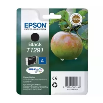 Rašalo kasetė Epson T1291 DURABrite Ultra — juodas pigmentinis vienetinis paketas, 1 vnt.