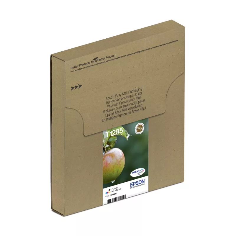 Epson Apple Multipack 4-colours T129 EasyMail, Juoda, Žydra, Magenta, Geltona, 11.2 ml, 7 ml, 1 vnt., Multi pack