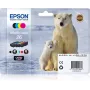 Epson Polar bear daugialypė pakuotė 4 spalvų 26 Claria Premium rašalas, juodas, žydras, purpurinis, geltonas, 6,2 ml, 4,5 ml, 1 vnt., daugialypė pakuotė