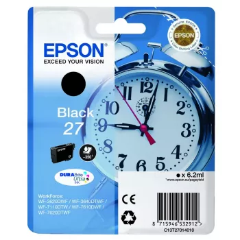 Epson Alarm clock 27 DURABrite Ultra rašalo kasetė 1 vnt. Originali standartinės talpos juoda