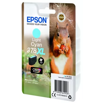Epson Squirrel Singlepack Light Cyan 378XL Claria Photo HD rašalinė