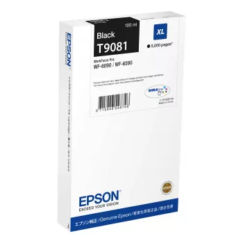 Rašalo kasetė Epson C13T908140 XL juoda