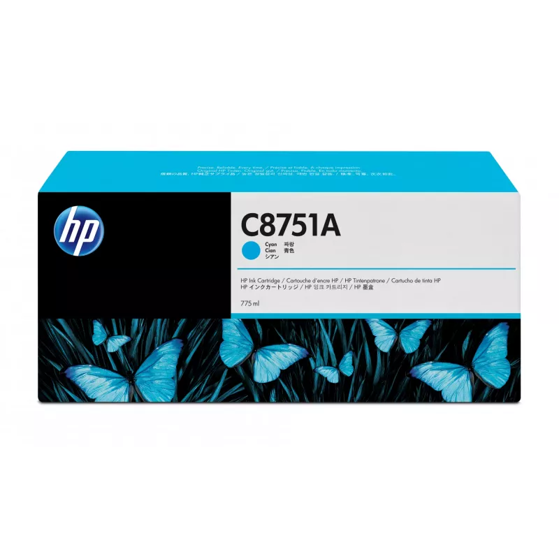 HP C8751A žydra Originali rašalo kasetė 1 vnt.