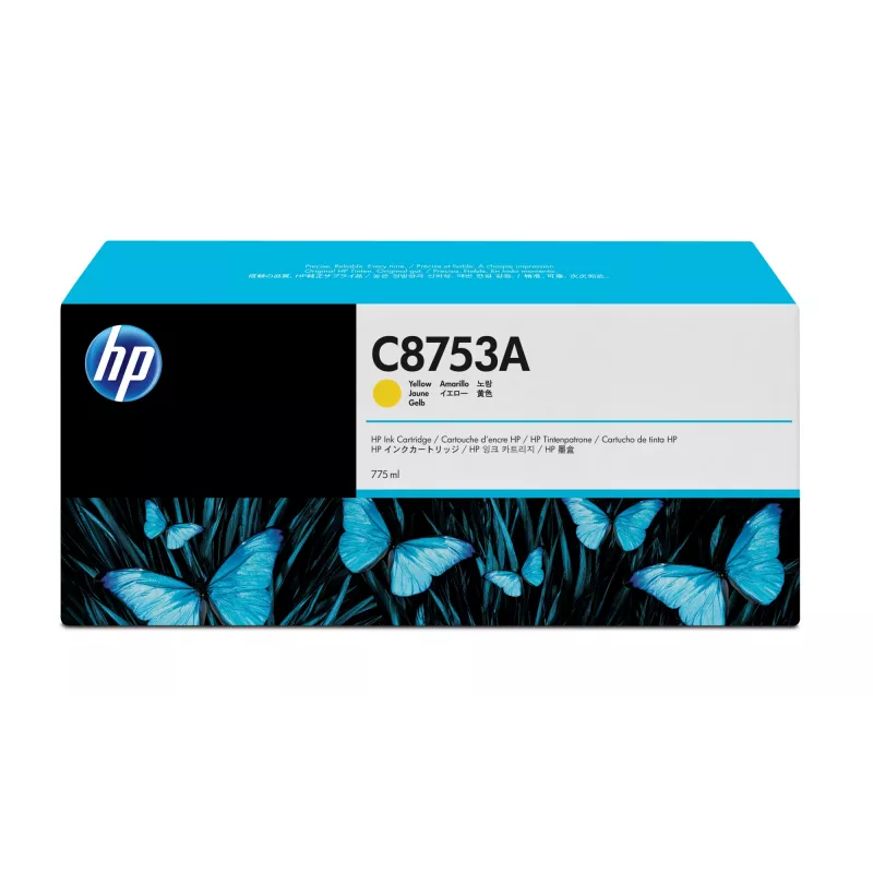 HP C8753A Geltonas Originalius rašalo kasetė 1 vnt.