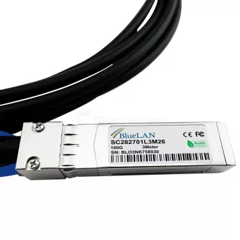 InfiniBand / šviesolaidinis kabelis BlueOptics CAB-Q-4S-100G-5M 5 m QSFP28 4xSFP28 Vyriškas/Vyriškas