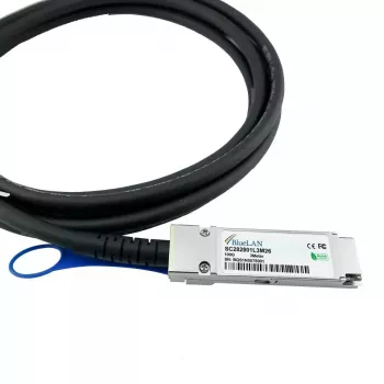 DAC kabelis BlueOptics CAB-Q-Q-100G-3M-BL QSFP28 3m