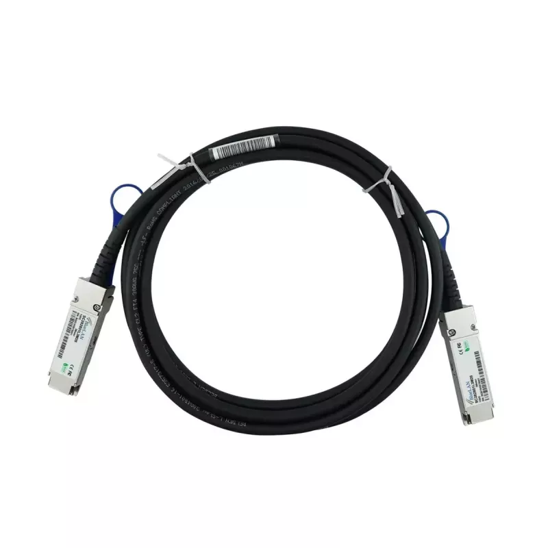 DAC kabelis BlueOptics CAB-Q-Q-100G-3M-BL QSFP28 3m