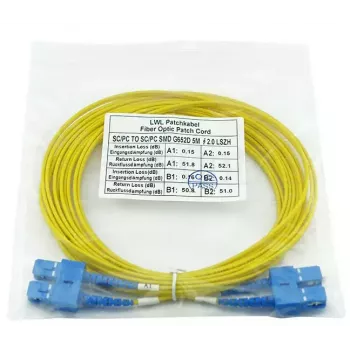 Šviesolaidinis kabelis BlueOptics CAB-SMF-SC-SC-50 50 m G.657.A1 SC SC