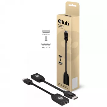 CLUB3D CAC-1001 pasyvus DisplayPort į HDMI adapteris