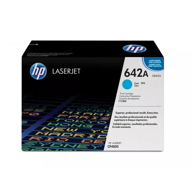 HP 642A Cyan Original LaserJet tonerio kasetė 1 vnt.