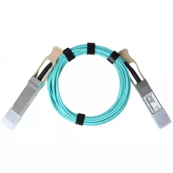 InfiniBand / šviesolaidinis kabelis BlueOptics CBL-515-BO QSFP28 AOC 15 m juodas