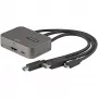 StarTech.com 3-in-1 Multiport to HDMI Adapter - 4K 60Hz USB-C, HDMI arba Mini DisplayPort į HDMI keitiklis konferencijų kambariui - Skaitmeninis AV vaizdo adapteris HDMI monitoriui/ekranui prijungti