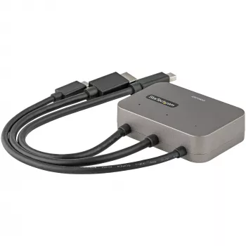 StarTech.com 3-in-1 Multiport to HDMI Adapter - 4K 60Hz USB-C, HDMI arba Mini DisplayPort į HDMI keitiklis konferencijų kambariui - Skaitmeninis AV vaizdo adapteris HDMI monitoriui/ekranui prijungti
