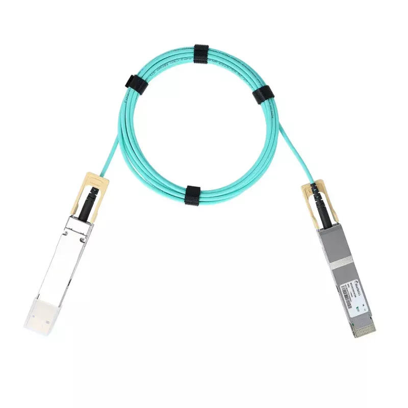 Tinklo kabelis BlueOptics C-DQ8FNM003-H0-M-BO QSFP-DD InfiniBand 3 m Aqua