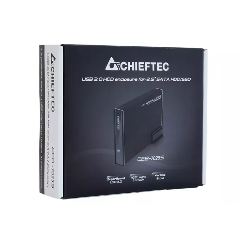 “Chieftec CEB-7025S” laikmenų dėklas HDD/SSD dėklas 2,5 col.