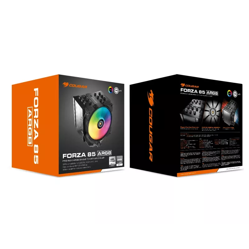 CPU aušintuvas COUGAR Gaming Forza 85 Black ARGB