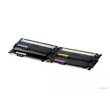 Samsung CLT-P406C dažų kasetė 4 vnt. Originali juoda, žydra, purpurinė, geltona