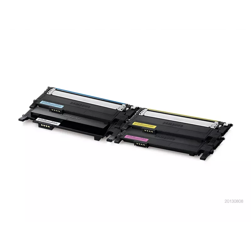 Samsung CLT-P406C dažų kasetė 4 vnt. Originali juoda, žydra, purpurinė, geltona