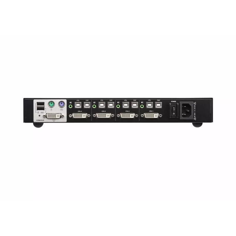 ATEN 4 prievadų USB DVI saugus KVM jungiklis
