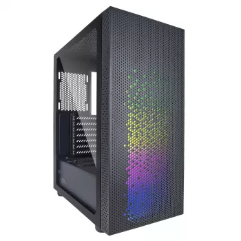 PC korpusas Azza Celesta Midi Tower juodas