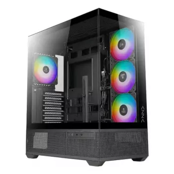 PC korpusas Azza Tiara Midi Tower juodas