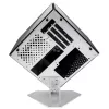 PC korpusas Azza CUBE MINI 805 Cube sidabrinis