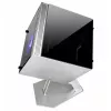 PC korpusas Azza CUBE MINI 805 Cube sidabrinis