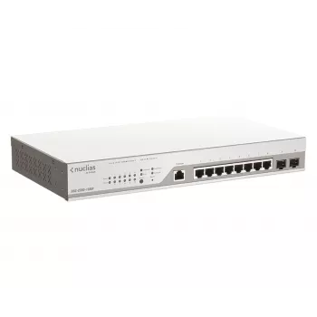 D-Link DBS-2000-10MP/E tinklo jungiklis Valdomas L2 Gigabit Ethernet (10/100/1000) Power over Ethernet (PoE) Pilka