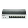 D-Link DGS-1100-08P tinklo jungiklis Valdomas L2 Gigabit Ethernet (10/100/1000) Power over Ethernet (PoE) Juoda