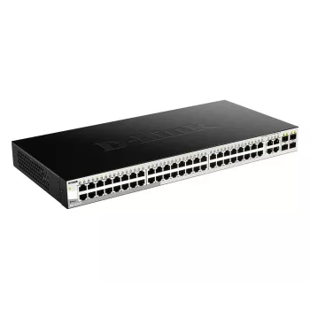 D-Link 52 prievadų „Gigabit Smart Managed“ jungiklis su 4 x 100/1000Mbps kombinuotais prievadais