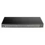 D-Link 48 prievadų Gigabit išmanusis valdomas jungiklis su 4 x 10G SFP+