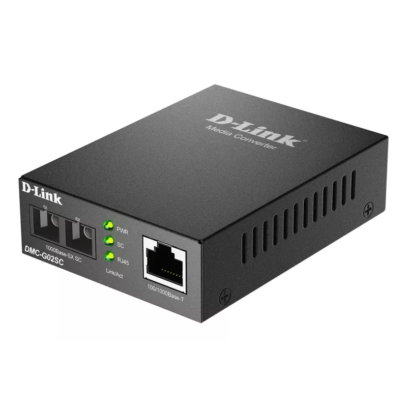D-Link 100/1000Base-T į 1000Base-SX SC daugiamodis medijos keitiklis (550 m)