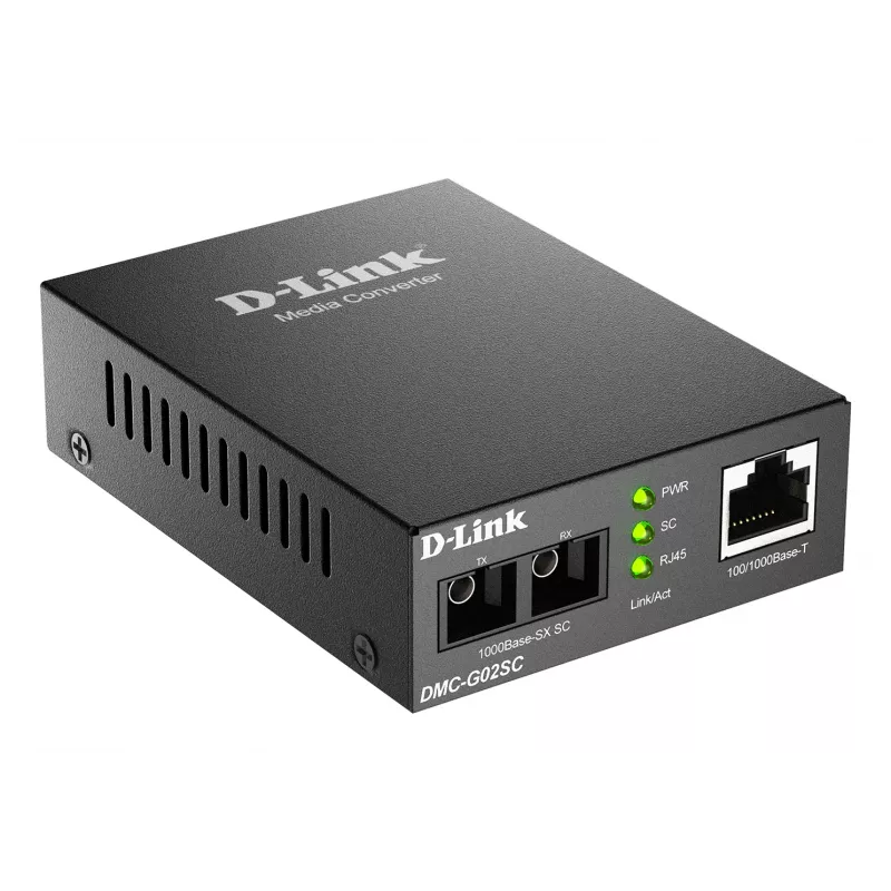D-Link 100/1000Base-T į 1000Base-SX SC daugiamodis medijos keitiklis (550 m)