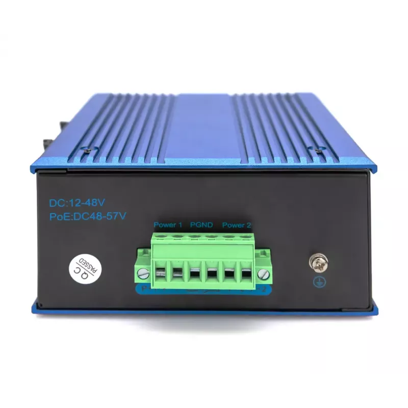 Nevaldomas jungiklis Digitus DN-651133 8 prievadų Fast Ethernet pramoninis su 1 SFP jungtimi