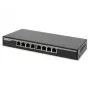 Nevaldomas jungiklis Digitus DN-95340 8 prievadų Gigabit tinklo jungiklis
