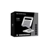 Conceptronic DONN26G, Sidabrinis, Planšetinis kompiuteris, Daugialypės terpės stovas, Aliuminis, 100 W, MicroSD (TransFlash), SD, SDHC, SDXC