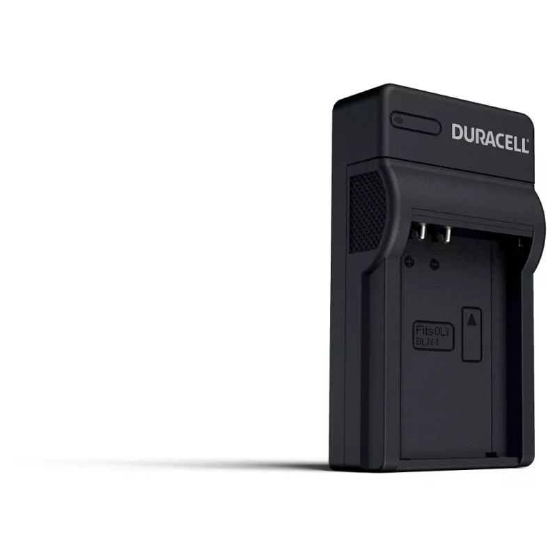 Duracell skaitmeninio fotoaparato akumuliatoriaus įkroviklis, USB, vidinis akumuliatoriaus įkroviklis, Olympus BLN-1, juodas, 5 V, 5 V