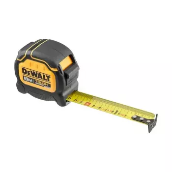 Matavimo juosta DeWALT DWHT36928-0 8 m juoda geltona plotis 60 mm