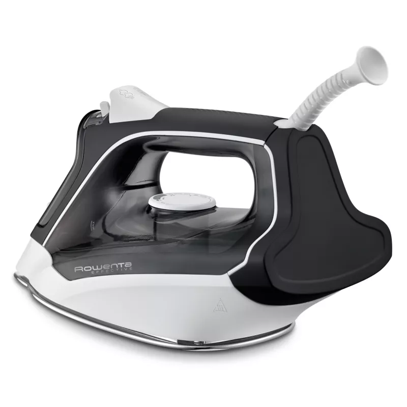 Rowenta DX1530 sausas ir garinis lygintuvas, nerūdijančio plieno padas, 2200 W, juodas