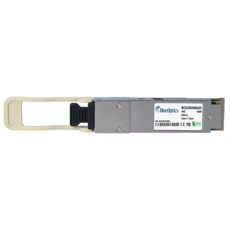 Skaidulinis optinis siųstuvas-imtuvas BlueOptics E40GQSFPSR-BO 40000 Mbit/s QSFP 850 nm