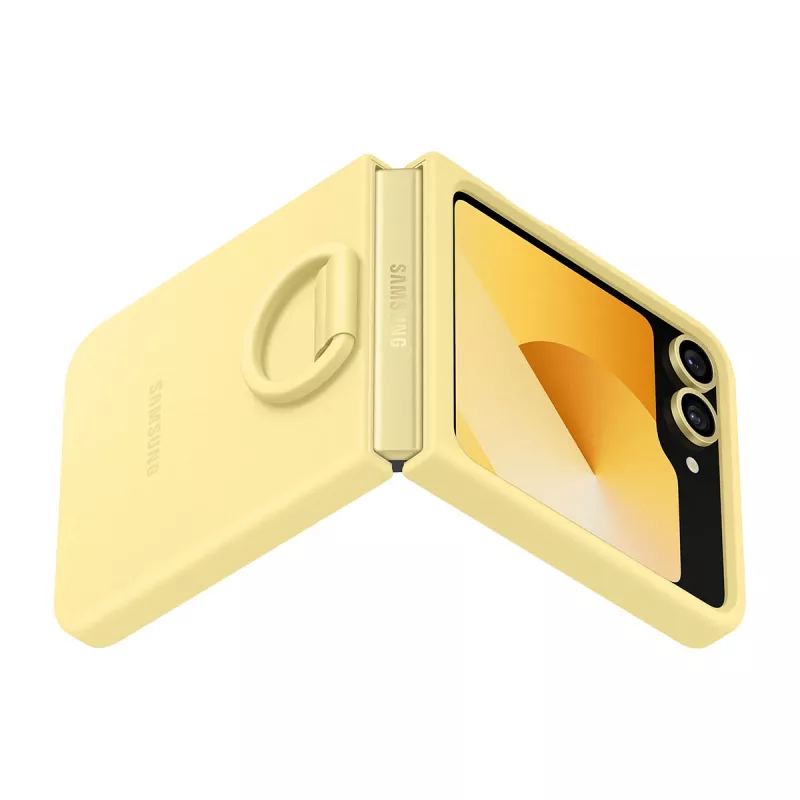 Samsung EF-PF741TYEGWW mobiliojo telefono dėklas 17 cm (6,7 col.) Užvalkalas Geltona