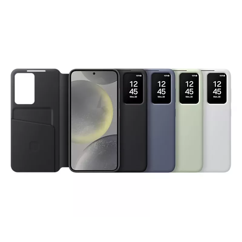 Dėklas-piniginė Samsung Galaxy S24 Baltas 6,2 colio 1 kortelių kišenė