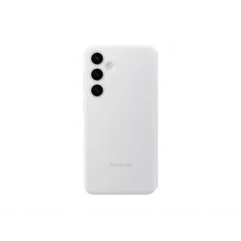 Atverčiamas dėklas Samsung Galaxy S24+ baltas 6,7 colio 1 kortelės kišenėlė